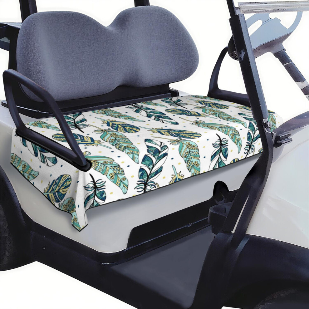 Microfiber Golf Cart Seat Cover 51" X 31", Compatible With Ezgo, Club Car Ds Precedent, Yamaha Drive, Icon Standard Seats 9159805722202