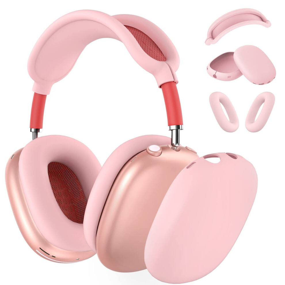 Silicone Airpods Max Case 3-In-1 Pink 938499891277