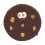 Cookie-Shaped Seat Cushion with Washable Cover 1