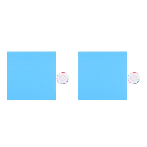 2Ensembles Disques Bleus Kumihimo Pour Bracelets Outils DIY 2