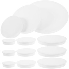 Avloppsrörsplugg Plast PVC Vit 30 st