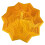 Gull sensorisk fidgetstjerne – 3D-printet, 17,5 cm 1