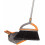 Ensemble balai et pelle ergonomiques avec brosse remplaçable 1