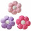 Conjunto de almofadas decorativas com estampa floral, 3 peças, 40 cm (15,7 polegadas) 1