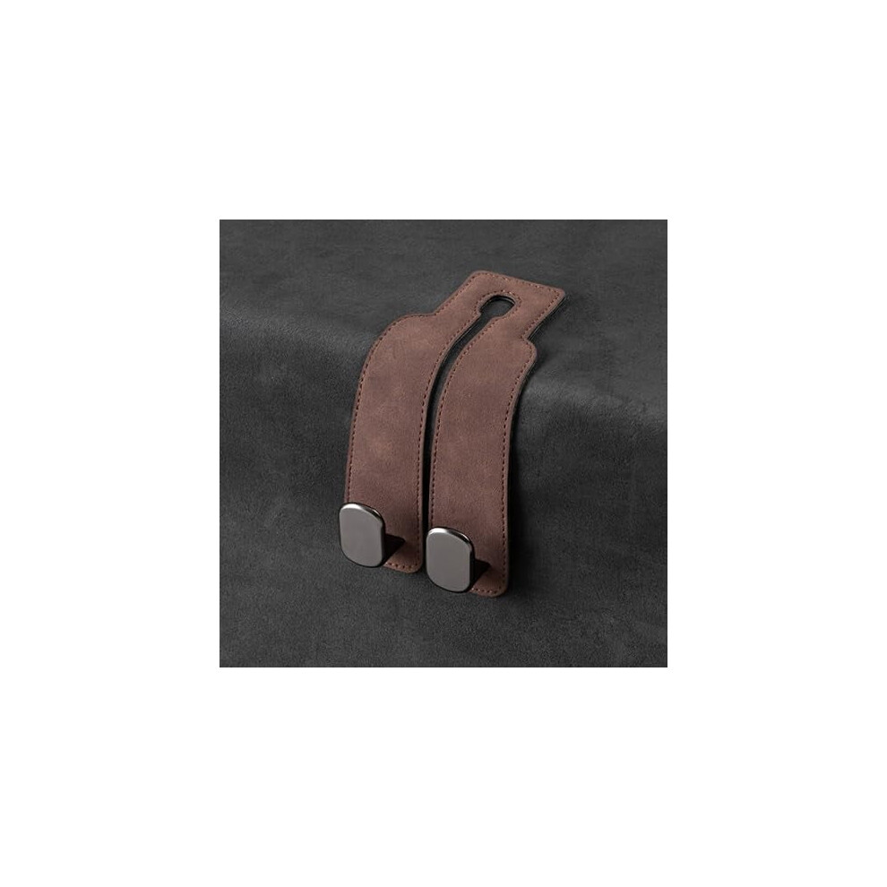 Car Headrest Hook, Car Hooks For Purses And Bags Cute, Car Bag Hooks (-1 Pack) Brown 9028731299198