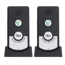 Intercomunicador de voz bidirecional sem fio com bateria integrada de 2000mAh em ABS.