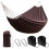 Cotton Portable Hammock with Straps and Bag 660 lbs 1