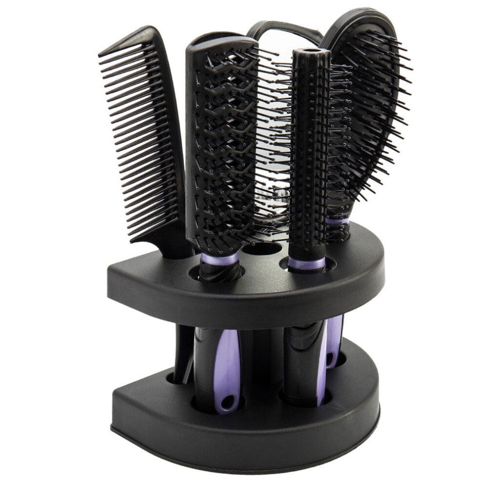 5-Piece Hair Comb Set for Women and Men, Plastic