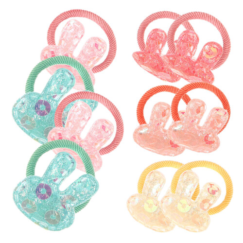 40Pièces Bandes Cheveux Élastiques Assorties Pour Petits 1