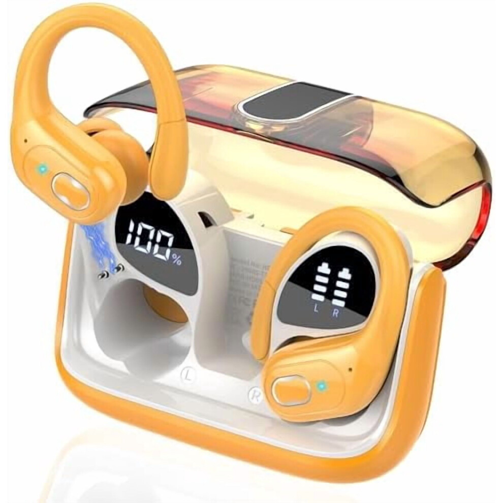 Wireless Earbuds With Ear Hooks, Ipx7, 75H Playtime 9450273243283