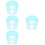 4Pièces Bonnet Bébé Silicone, Design Mignon 9