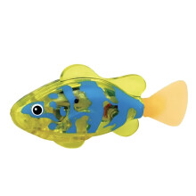 Cat Fish Toy,Safe Material Cat Water Toy,Baby Bath Cat Interactive Toys,Yellow