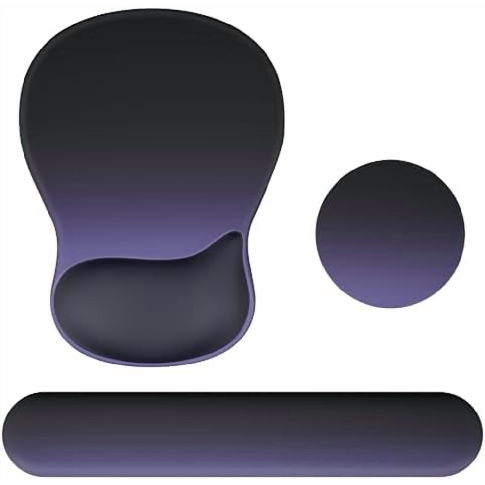 Ergonomic Keyboard Wrist Rest And Mouse Pad Set 9450273236636