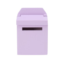 Miniaturepostkasse i træ til dukkehus 1: 12