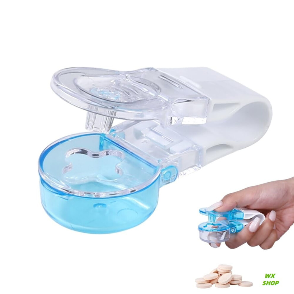 Portable Pill Box Manager & Opener â Compatible with elderly, disabled, and arthritis patients with weak hands