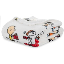 Peanuts Snoopy plyschfilt sammet loft twin60x90in