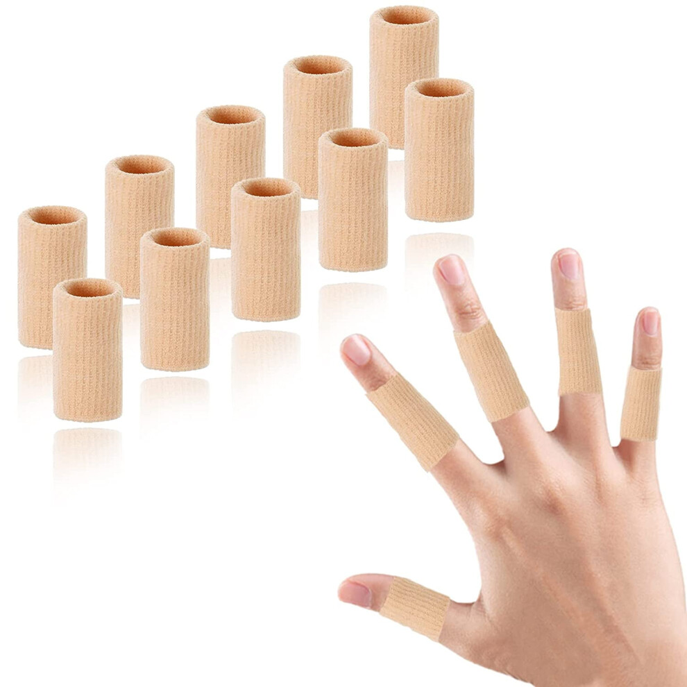 20Pcs Finger Compression Sleeves for Trigger Finger, Arthritis & Swelling â Breathable Elastic Support, Compatible with Basketball Sport