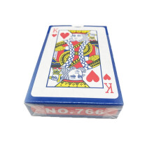 New 54 pieces/set 56x86mm Grey Core Paper Poker King Deck Playing Cards Magic Tool Party Table Game Red Blue