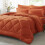 Burnt Orange Comforter Set 7-Piece Lightweight Soft Down 1