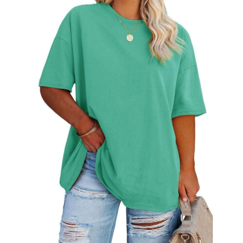 Γυναικεία μπλουζάκια μεγάλων μεγεθών, oversized μπλουζάκια, καλοκαιρινά τοπ με μισά