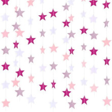 Meirge Garland Réalta Glitter 13ft x 10pcs