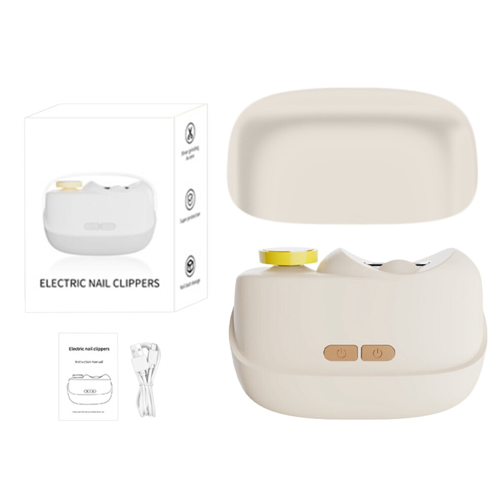 Electric Toenail Clippers for Seniors with LED Light and