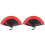 2Pièces Éventail À Main Foldable Bambou Style Rétro Oriental 4