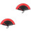 2Pièces Éventail À Main Foldable Bambou Style Rétro Oriental 5
