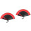 2Pièces Éventail À Main Foldable Bambou Style Rétro Oriental 6