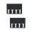 2Pièces Support Noir Pour Tondeuse Murale Résistant Usage Pro 9