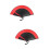 2Pièces Éventail À Main Foldable Bambou Style Rétro Oriental 9