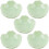 5-teiliges Saucenschälchen-Set aus grüner Kirschblüte 1