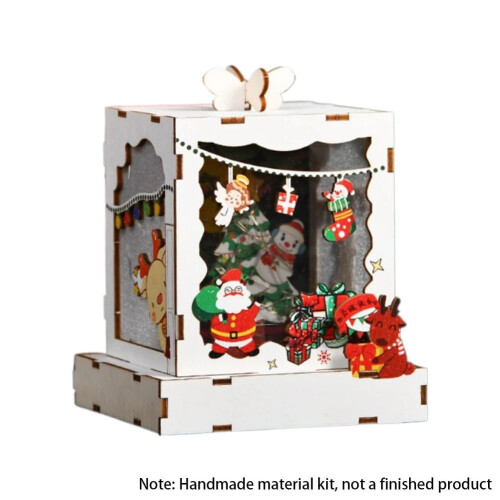Weihnachtsbaustein-Set aus Holz