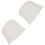 Rosa silikonskydd till tekanna, 2-pack 1