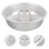 Runde Backform für Kuchen, Aluminiumlegierung, 1 Stück, Silber 1