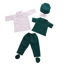 Conjunto de pijama para boneca de 45 cm