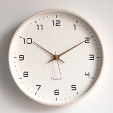 Nordic Solid Wood Simplicity Wall Clock Living Room Home Decorate Clock Mute Clock Japanese Style Fashion Modern Light Luxury Creative Clock