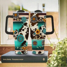 Isolierter Edelstahlbecher (30 oz) mit Griff
