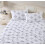 Draps en flanelle 100 % coton, taille standard 1