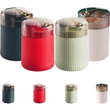 2/4 Auto Pop-Up Toothpick Dispensers (80 Picks Each), Portable, Indoor/Outdoor Use