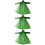 3Pièces Poncho Vert Adulte Pour Camping 8
