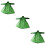 3Pièces Poncho Vert Adulte Pour Camping 9