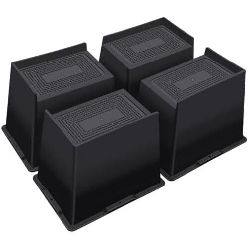 inch (15 cm) zware bedverhogers, 4 stuks