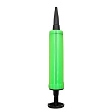 Pompe à ballons manuelle – Mécanique, sans électricité, pour décoration de fête, 2,5 x 2,5 x 17 cm, verte