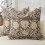 Conjunto de 2 capas de almofada decorativas florais 45x45 cm (18x18 polegadas) cinza 1