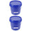 2Pièces Seau Bleu Durable Avec Couvercle 5