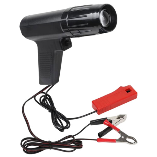 Automotive ignition timing light handheld tester