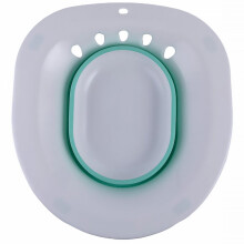 Folding Bidet for Women Portable Sitz Bath White Plastic 1