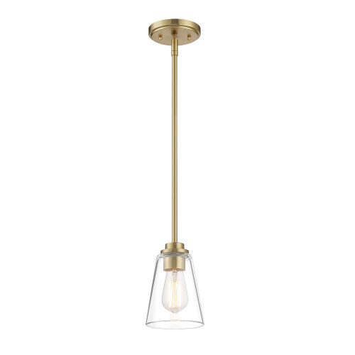 Westin 1-Light Brushed Gold Pendant