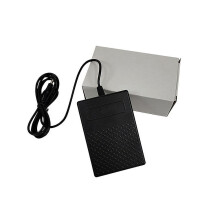 Universal Sustain Pedal For Keyboards And Digital Pianos With Polarity Switch And Midi To Usb Cable For Comprehensive Musical Instrument Use